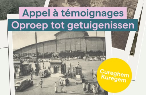 Préparation et lancement de la collecte de témoignages à Cureghem